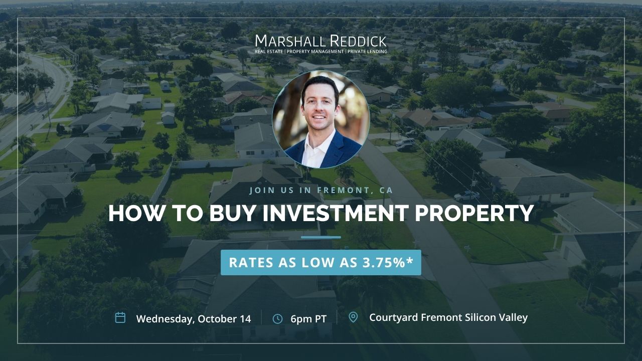 IN-PERSON EVENT: How to Buy Investment Property with Rates as Low as 3.75%*